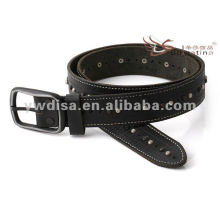 New Men Rivet Ceintures en cuir véritable Hommes Skull Rivet Belts en gros BC4572G